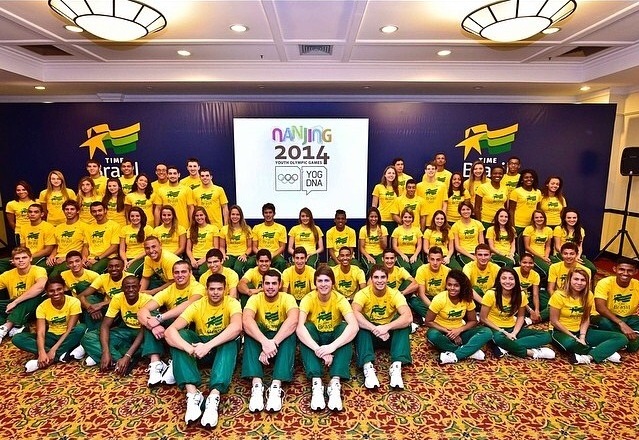 Delegação Brasileira que representará o Brasil na China.